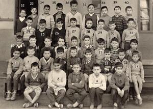 ECOLE LAMORICIERE GARCONS 1960 CE2
